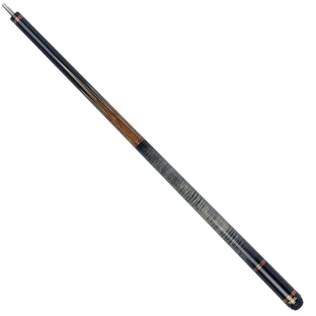 Tiger LX6 Ebony and Bocote Wrapless Pool Cue - Image 2