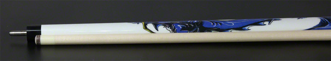 Viking White Dragon S-TUNED Uni-Loc Cue W/ Vikore Uni-Loc 12.5mm - Image 3