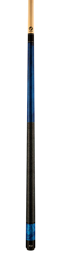 Viking Storm Series Ocean Blue-Stained Maple with Blue Premium Pearl Play Cue - ST0707 - Image 4