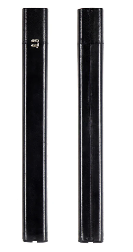 Volturi Fellini Style Smooth Black 2x2 Hard Pool Cue Case - VCFS2x2BKSM - Image 2