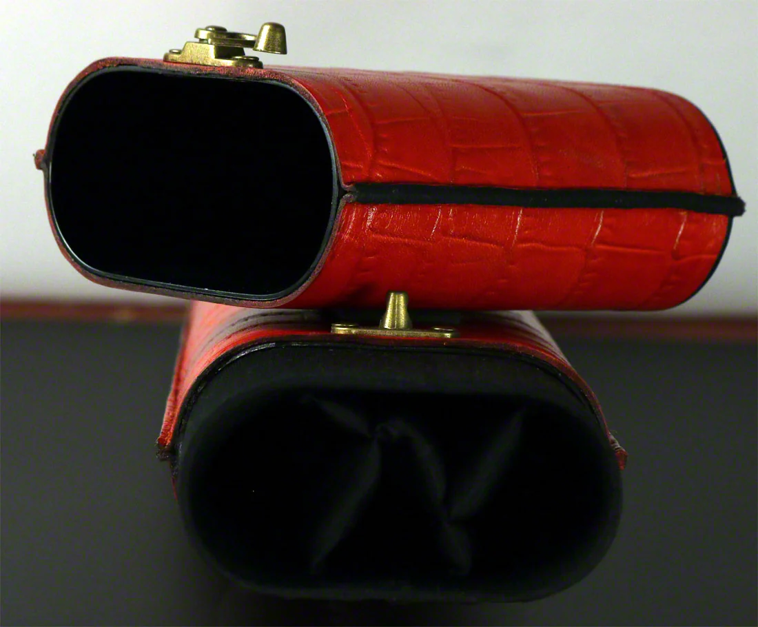 Volturi Fellini Style Orange 2x2 Hard Pool Cue Case - VCFS2X2OR - Image 3